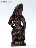 10" Brass Ajanta Statue