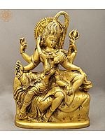 10" Shiva-Parvati In Brass | Handmade | Made In India