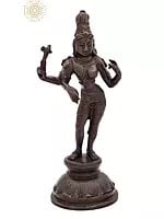 8" Ardhanarishvara Brass Statue | Handmade | Made in India