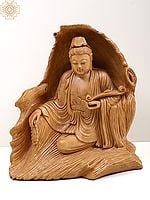 Wooden Buddhist Kuan-Yin