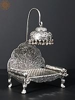 Royal Throne for Your Favourite Deity In Copper