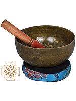 7" Shakyamuni Buddha Nepalese Singing Bowl  - Tibetan Buddhist | Handmade |