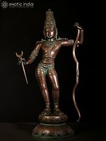23" Lord Rama Brass Statue
