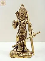 Brass Bhagwan Parshuram Statue