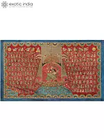 Vahanvati Mata Traditional Mata Ni Pachedi | Madarpat Cotton