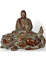 Tibetan Buddhist Deity Bodhisattva Kshitigarbha