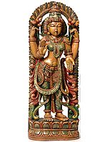 Devi Lakshmi as Padmavati (Lotus Goddess)