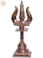 Bronze Trishul - The Trident of Lord Shiva