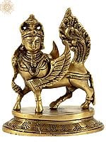 6" Kamadhenu The Wish-Fulfilling Divine Cow In Brass | Handmade | Made In India