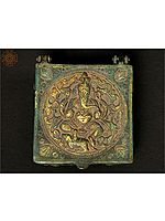 4" Lord Ganesha Box In Brass | Handmade | Made In India