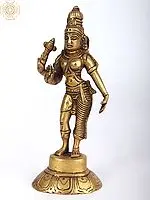 6" Ardhanarishvara (Shiva-Shakti) in Brass | Handmade | Made In India