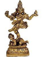 2" Nataraja Small Statue in Brass | Handmade | Made in India