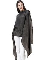 Plain Reversible Semi-Cashmere Stole