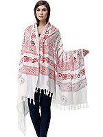 Printed Om Namah Shivai Prayer Shawl