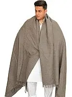 Moon-Rock Plain Men's Dushala from Kullu