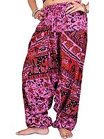 Printed Harem Trousers from Pilkhuwa