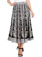 Midi-Skirt from Pilkhuwa with Block Printed Motifs