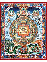 The Gracious Mandala Of The Buddha Ratnasambhava