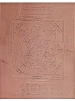Shri Saraswati Yantra - For Success in Education and Knowledge