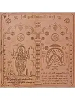 Shri Durga (Ambaji) Yantra (Yantra to Appease the Goddess Durga)