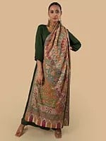 Pashmina Multicolored Boti Work Shawl