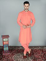 Pure Cotton Pathani Kurta Pajama Set