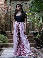 Assorted Vintage Pure Silk Palazzo from Jodhpur