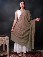 Pine-Bark Sozni Shawl