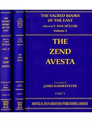 The Zend- Avesta  (Set of 3 Volumes)