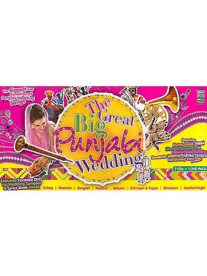 The Great Big Punjabi Wedding (The Biggest Ever Collection of Punjabi<BR> Wedding Songs Exclusive Karaoke DVD for Wedding 
Sangeet & Lyrics Book Inside)<br> (Set of Seven Audio CDs with 1 DVD Pack)