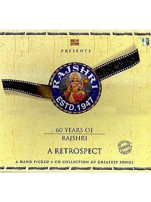 60 Years of Rajshri: A Retrospect A Hand Picked Collection of Greatest Songs (Set of 4 Audio CDs)