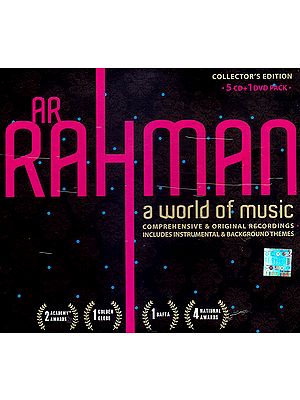 AR Rahman: A World of Music- Collector's Edition (5  Audio CDs + 1 DVD Pack)