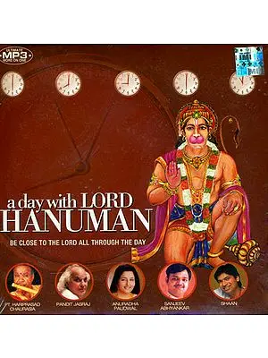 A Day with Lord Hanuman: Be Close to The Lord All Through The Day (MP3 CD)