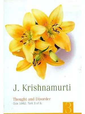 J. Krishnamurti: Thought and Disorder (DVD)