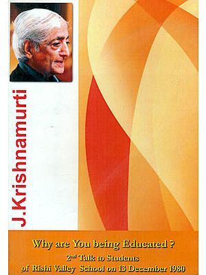 J. Krishnamurti: Why are You Being Educated? (DVD)