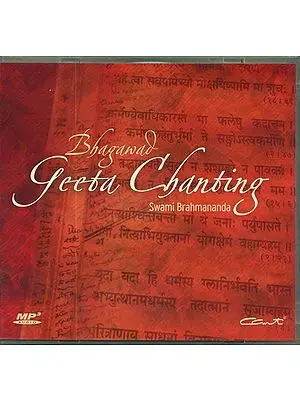 Bhagawad Geeta Chanting (MP3 CD)