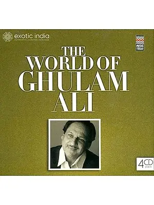 The World of Ghulam Ali (Set of 4 Audio CDs) | Ghulam Ali<br>Music Today(2010)<br>207 min.06 seconds