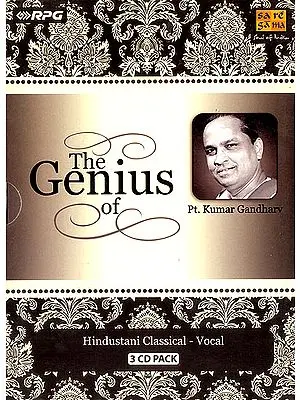 The Genius of Pt. Kumar Gandharv (Hindustani Classical - Vocal) (Set of 3 Audio CDs)