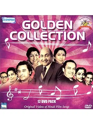 Golden Collection: Original Videos of Hindu Film Songs (Set of 12 DVDs)