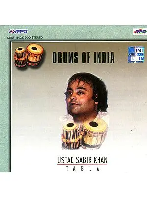 Drums of India (Ustad Sabir Khan - Tabla) (Audio CD)