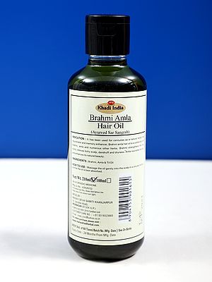 Khadi Brahmi Amla Hair Oil (Ayurvedic Medicine)