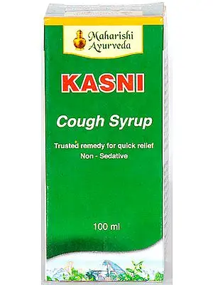 Maharishi Ayurveda Kasni Cough Syrup (Trusted Remedy for Quik Relief Non - Sedative)