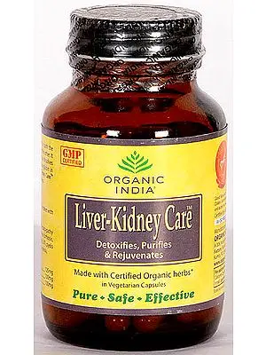 Organic India Liver-Kidney Care (Detoxifies, Purifies & Rejuvenates)