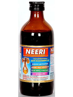 Neeri Syrup for Effective & Safe Management of Burning, Micturition Urinary Tract Infections, Poor Renal Functions, Crystalluria
