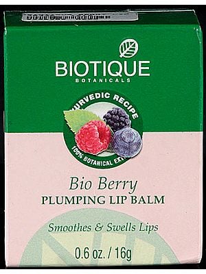 Bio Berry Plumping Lip Balm Smoothes & Swells Lips (100% Botanical Extracts)