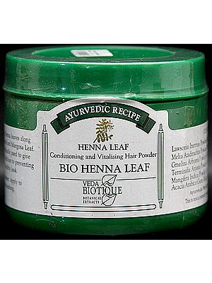 Henna Leaf Conditioning and Vitalising Hair Powder Bio Henna Leaf (Ayurvedic Recipe)