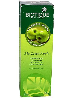 Bio Green Apple Fresh Daily Purifying Shampoo & Conditioner (For Oily Hair & Scalp)