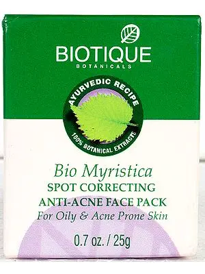Bio Myristica Spot Correcting Anti-Acne Face Pack (For Oily & Acne Prone Skin)
