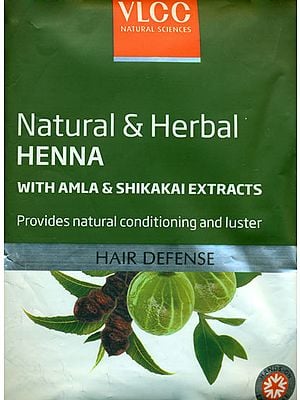 Ayurvedic Henna with Amla & Shikakai Extract (provides natural conditioning and lustre)