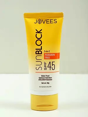 Sun Block - Water Proof Optimum Hydration (Liquorice UV Protection SPF 45)